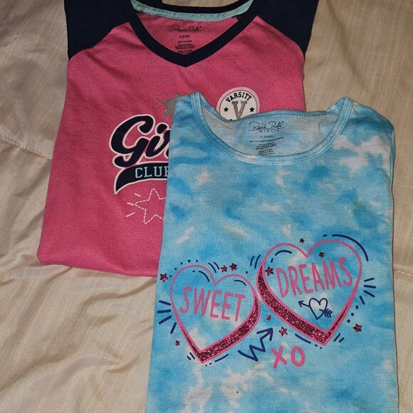 2 Piece Girls Pajama Night Gowns Rene Rofe Size 6/6x - Picture 4 of 5